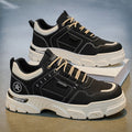 Men's shoes 2026 new spring thick-soled martin boots men's work shoes men's anti-slip athletic casual sneakers