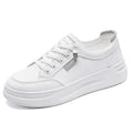 New spring/autumn women's chunky sole white sneakers - versatile women's athletic casual shoes, slip-on loafers