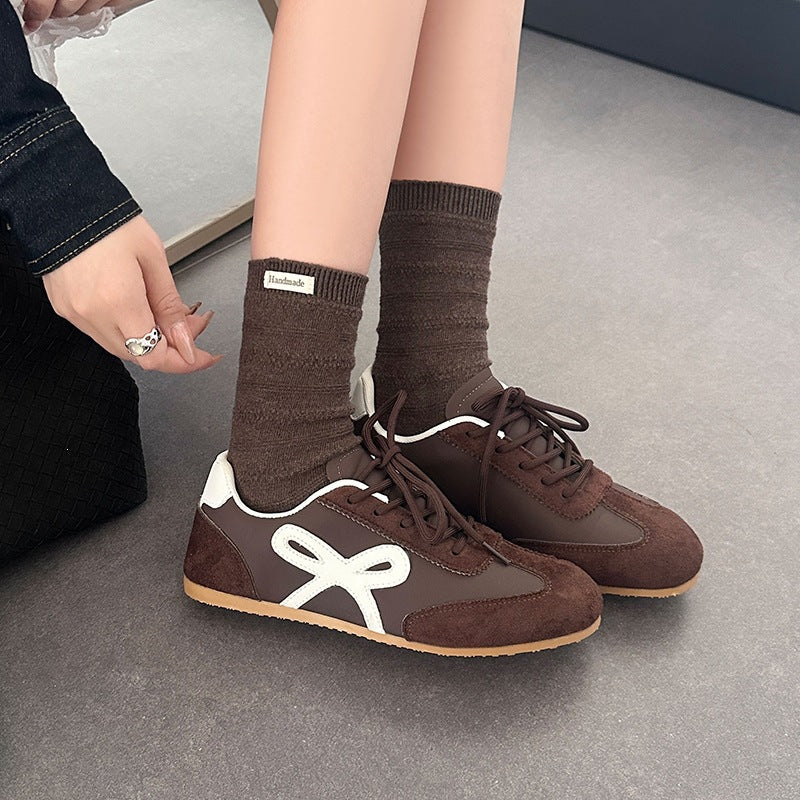 summer new arrival: plus size women's casual comfortable german army trainers (gats) - fashionable and versatile flats wholesale
