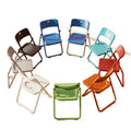 Simple stool back chair for home foldable chair portable computer chair training conference chair dining chair dormitory office chair no