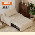 Foldable sofa bed all-in-one dual-purpose small apartment living room balcony multi-functional telescopic bed single double pull-out sofa cotton