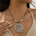European and american cross-border exaggerated punk starfish necklace stylishfashionclassy sense ins heart clavicle chain jewelry
