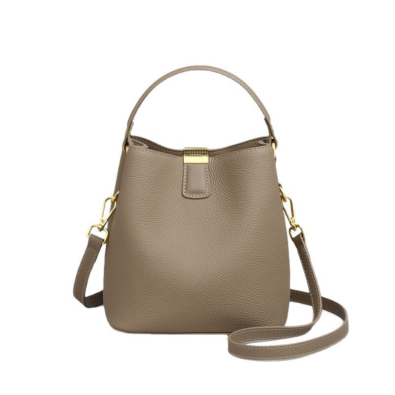 2026 new women's bucket bag - large capacity, minimalist, versatile shoulder bag/tote for work and everyday use