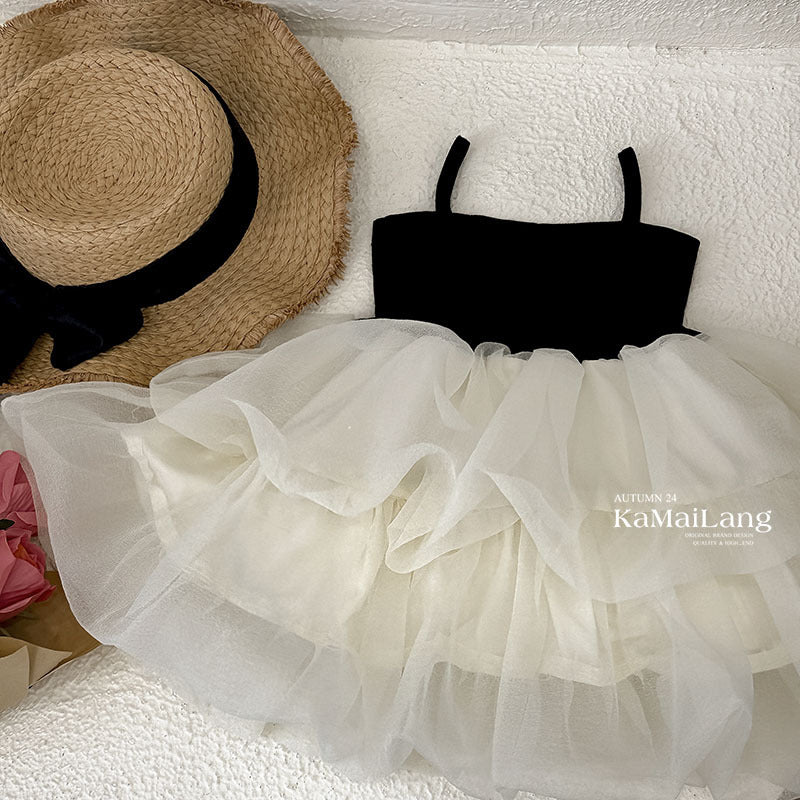 【custom wholesale】girls' dresses summer  new stylish children's skirts birthday girl tutu dress