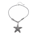European and american cross-border exaggerated punk starfish necklace stylishfashionclassy sense ins heart clavicle chain jewelry