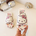 Custom summer girls' indoor/outdoor slippers & sandals - comfortable casual shoes with bow detail for little girls (sizes for mid-to-large children)