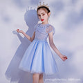 Custom  dresses for girls: new short birthday princess tulle dresses for toddlers and young children