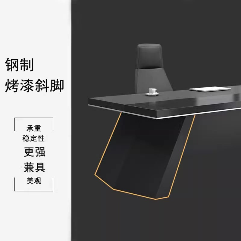 Boss desk office desk casual modern manager desk supervisor desk executive desk