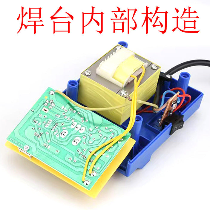 936 electric soldering iron, adjustable temperature household maintenance welding tool set, solder gun inner heat type 60W constant temperature welding table