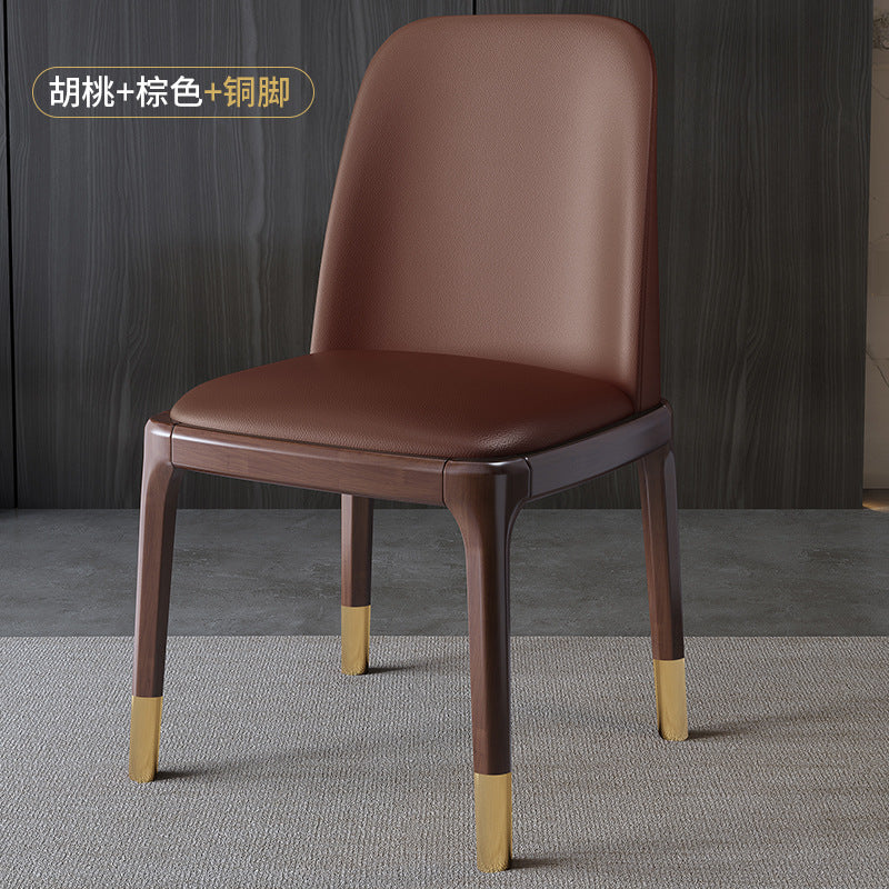 Wood style b&baccessible luxury upholstered back chair scandinavian solid wood dining chair for homemoderncasual restaurant hotel chair