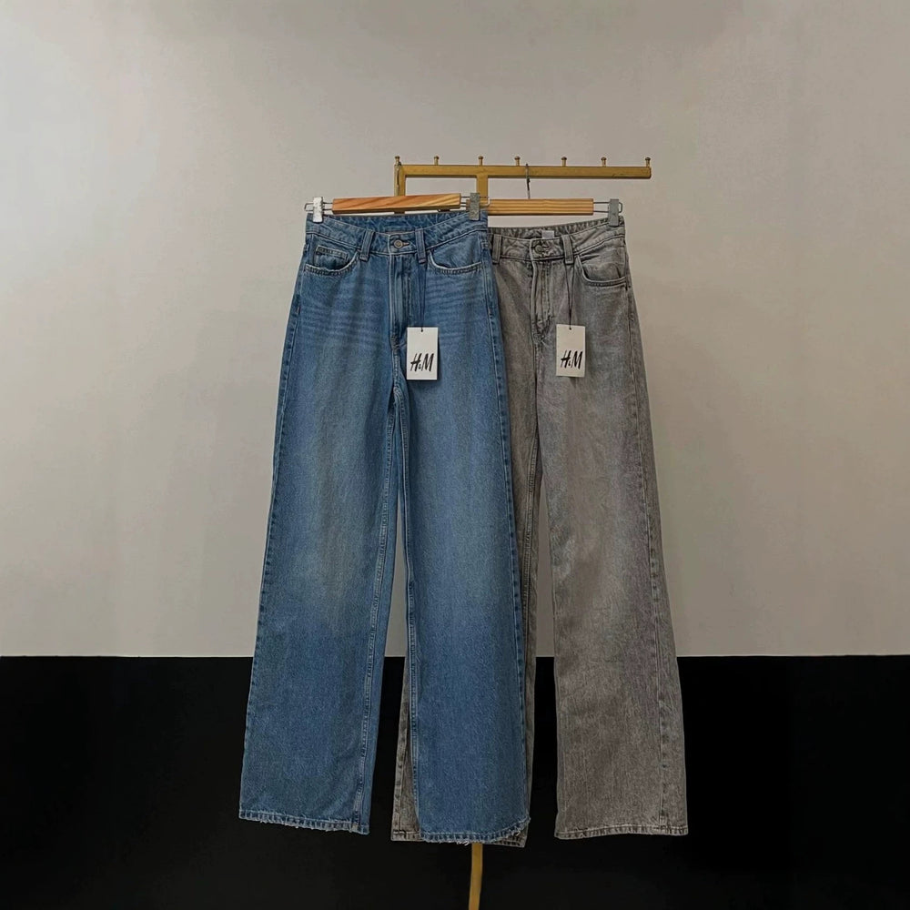 Cargo jeansin stock women's jeans wholesaleboyfriend jeans availablepants women
