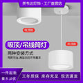 Hanging downlight store office commercial white15w ceiling-mounted 4inch surface-mounted led light 24w no main light ceiling chandelier