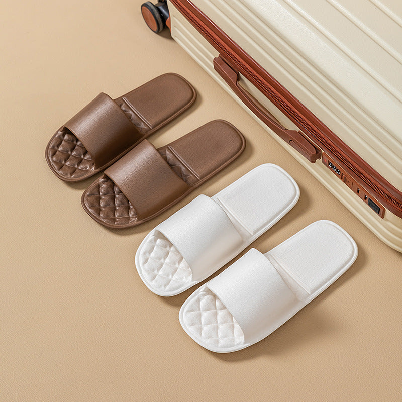 Foldable travel slippers for women, portable anti-slip slippers for travel, swimming, men's business trips, hotel disposable slippers, suitable for bathing