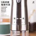 Portable electric coffee grinder - usb powered, fully automatic, compact home coffee mill