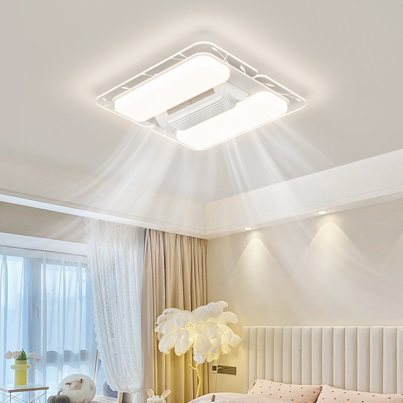 Bladeless fan eye protection LED full spectrum whole house room ceiling light living room bedroom Zhongshan lighting modern and simple