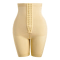 foreign trade body shaping jumpsuit zipper buttoned body shaping bodysuit tummy control cross-body hip lift corset female body shaping
