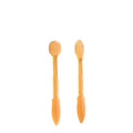 Baby toothbrush for infants and toddlers (0-1.5 years) - silicone tongue scraper & oral cleaning brush