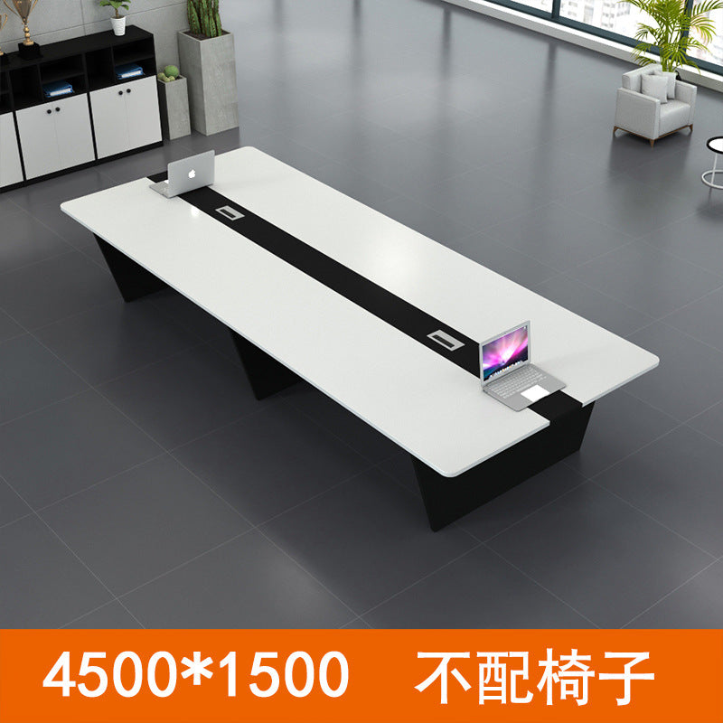 Conference room conference table long table simple modern training table strip table chair meeting large table combination