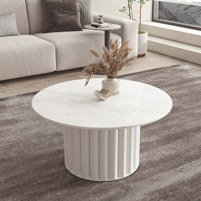 Household slate coffee table combination nordic simple living room flower table small apartment light luxury popular style xiaohongshu recommendation