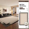 2026 new vintage-inspired removable & washable area rug - living room retro style, easy-clean, premium double-layer, machine washable floor mat