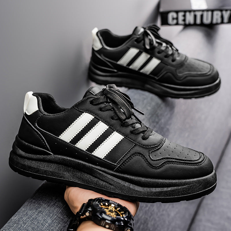 Casual trendy men's shoes 2026 breathable lightweight non-slip new casual shoes men's versatile sports skate shoes trendy footwear