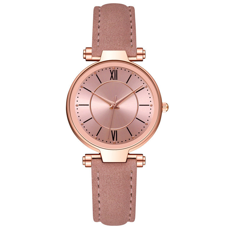 Amazon wishnew arrival belt watch women's colorful sun pattern quartz watchwomen watches