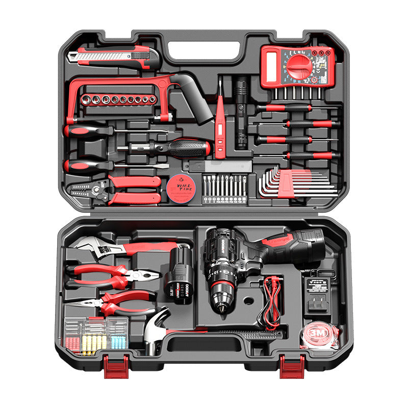Brushless hand drill electric pistol drill small steel cannon lithium electric drill rechargeable wireless power tool electric screwdriver