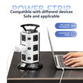 Vertical socket british standard hong kong multi-function usb universal power strip european standard household power supply american standard american