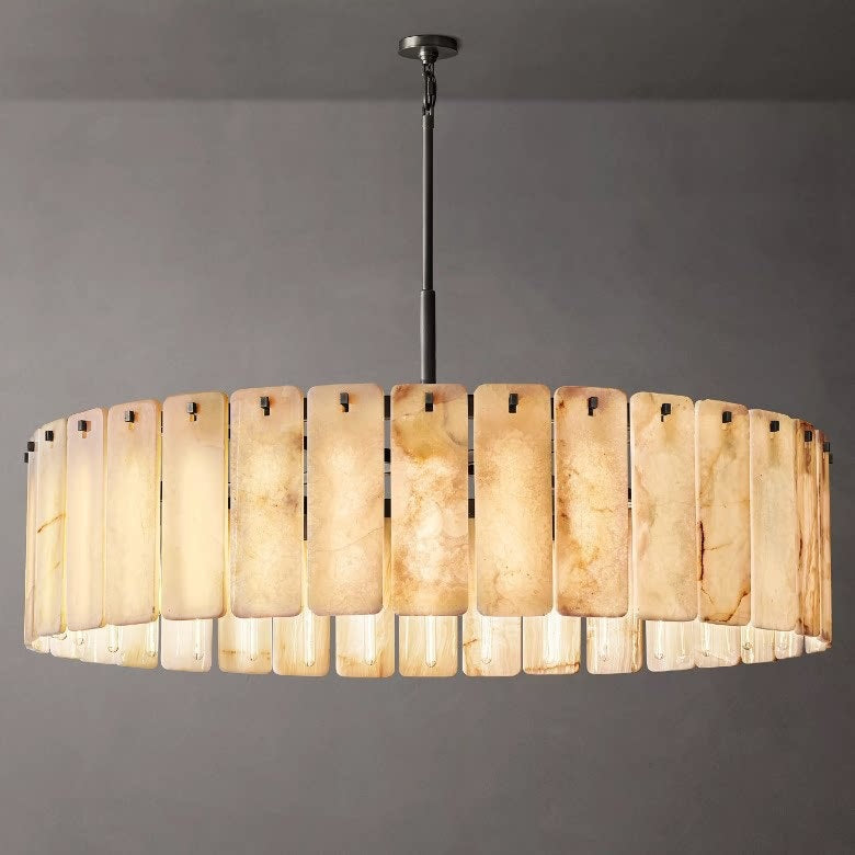 American-style marble chandelier, a touch of luxury for your dining room. simple yet grand, perfect for bedrooms, living rooms, and marble dining tables