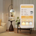 Ancient style living room floor lamp storage rack all-in-one sofa american bedroom retro bedside table atmosphere table lamp