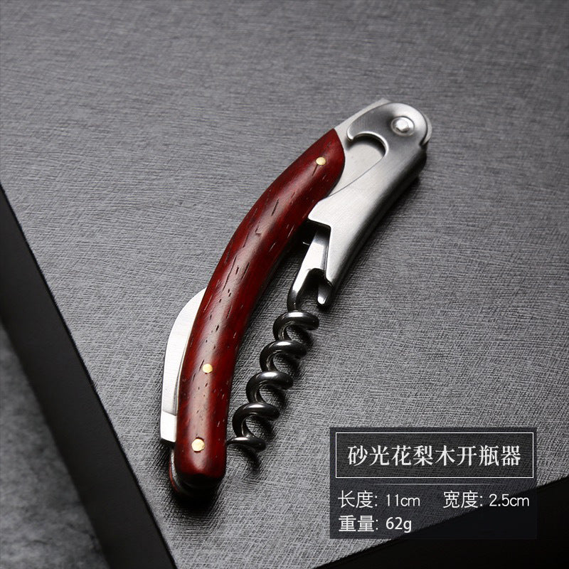 Wine bottle opener multifunctional beer wine opener stainless steel seahorse knife screwdriver portable portable
