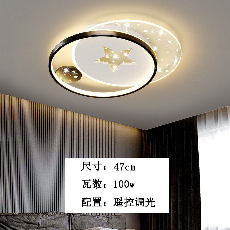 Zhongshan new Italian minimalist master bedroom light luxury living room ceiling light Nordic modern study light restaurant chandelier