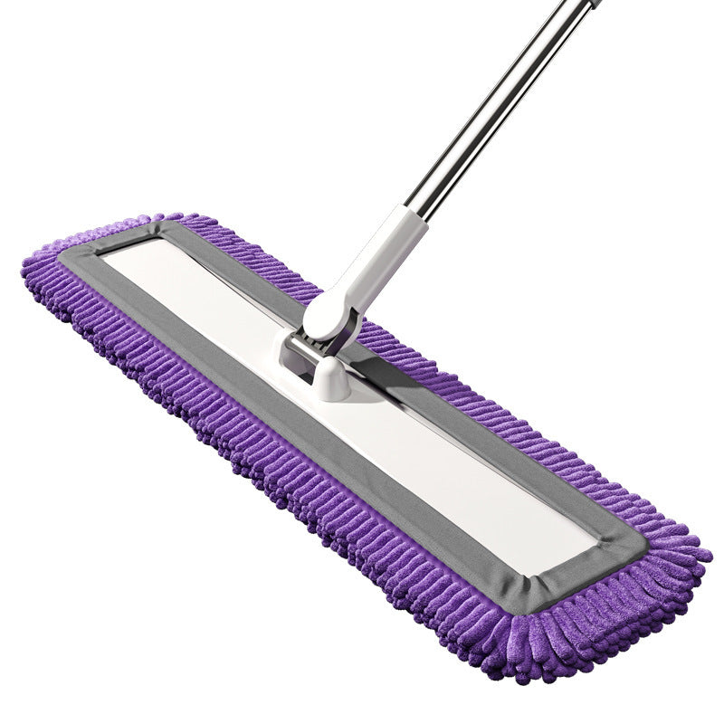 For homethickened chenille flat mop new arrival large panel one mop net hand wash free cleaning lazy handy gadget