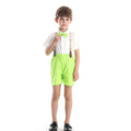 boyssuitk-stylenew arrivalwhite shirtkids handsome fashionable spring and summer baby style trendy birthday children's clothing