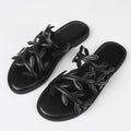Leaf slippers women's summer outwear new arrivalpopulareasiest for match beach flip flops travel vacation flats sandals