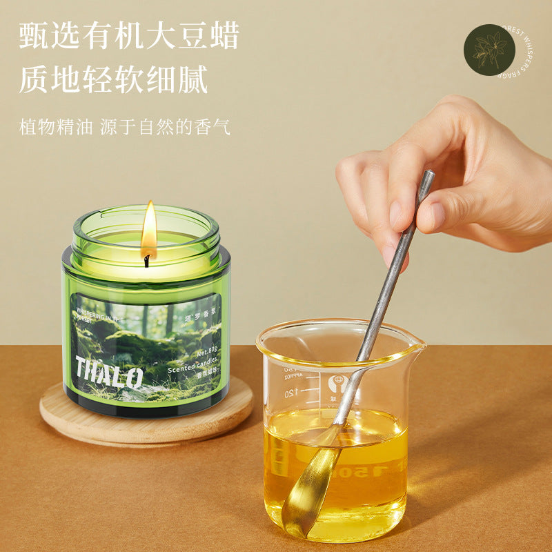 Aromatherapy for home fresh tea scented candle fragrance indoor long-lasting fragrance new solid balm classy quality wholesale
