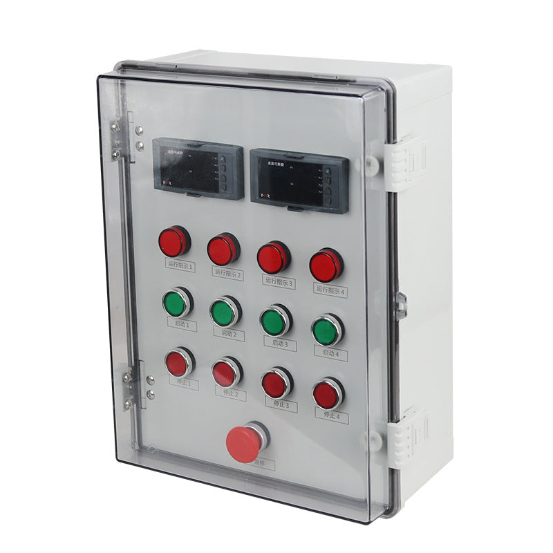 Supply three-proof control box, waterproof and anti-corrosion, local operation button box, instrument control box, and operation box next to the machine.