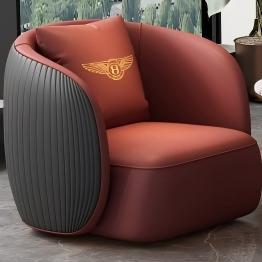 Sales office negotiation sofa accessible luxury modern high-end beauty salon rest area casual reception table and chair combination