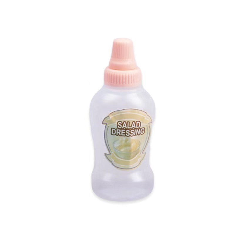 Mini sauce bottle plastic squeeze sauce bottle japanese style squeeze condiment bottle food grade portable soy sauce bottle cross-border
