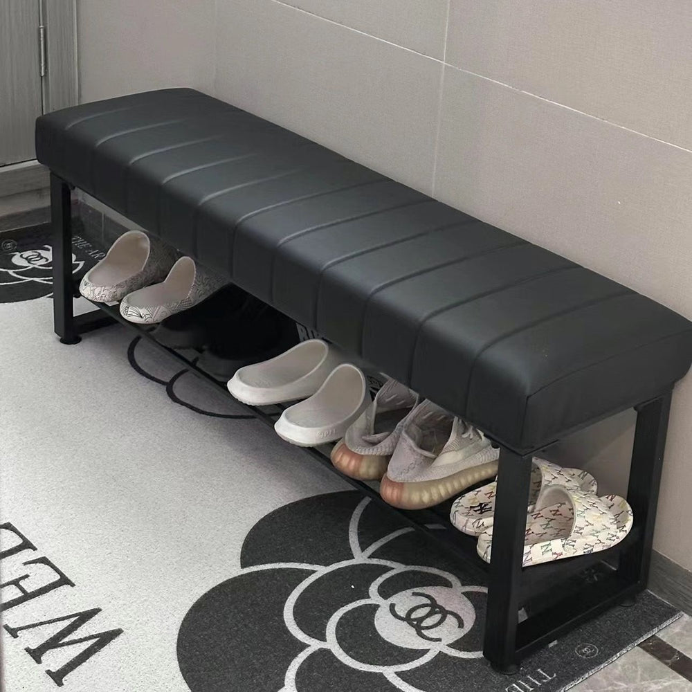 Best selling shoe changing bench popular light luxury bench shoe trial entry small for homeall-in-one door bench rectangular shoe cabinet