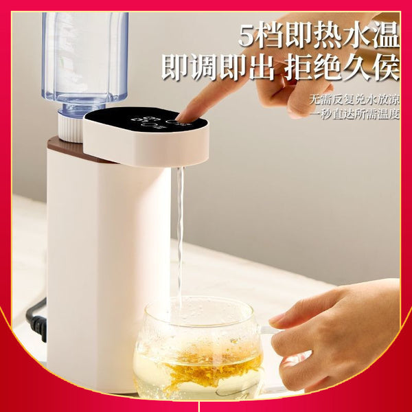 Portable instant hot water dispenser household small mini desktop direct drinking integrated travel water purification water heater quick heating without