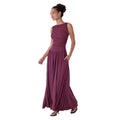 Women's new cross-border dress - ruched waist sleeveless summer dress - european and american fashion -  summer new arrivals