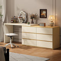 French cream style bedroom vanity table all-in-one chest of drawers dressing table bed end storage cabinet corner table small apartment with drawers