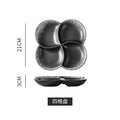 Mo xue four-compartment dish - small