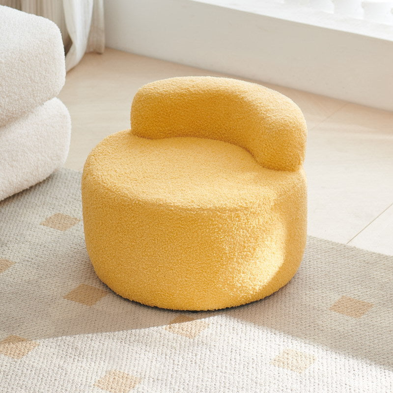 Cream style sofa stool for homecasual small chair living room back chair door shoe changing stool casualcashmere chair