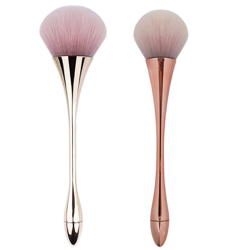 Single large small waist makeup brush beauty tool blush brush round head dust brush soft bristle loose powder brush makeup brush