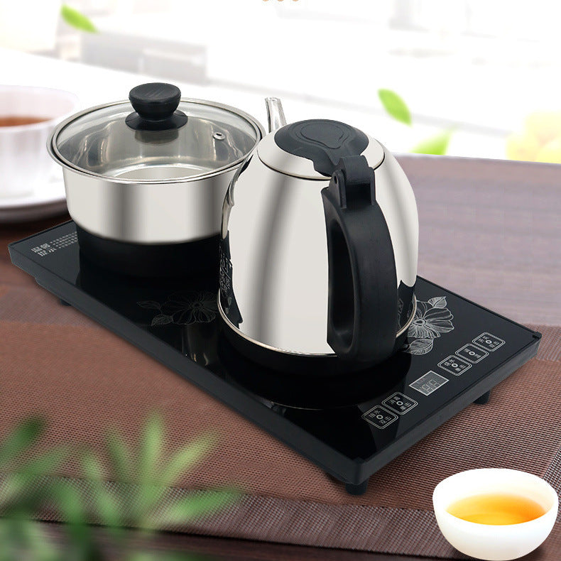 Fully automatic water kettle for homeelectric water kettle bottom water bubble boiling self-priming water pumping tea set suit electric tea stove