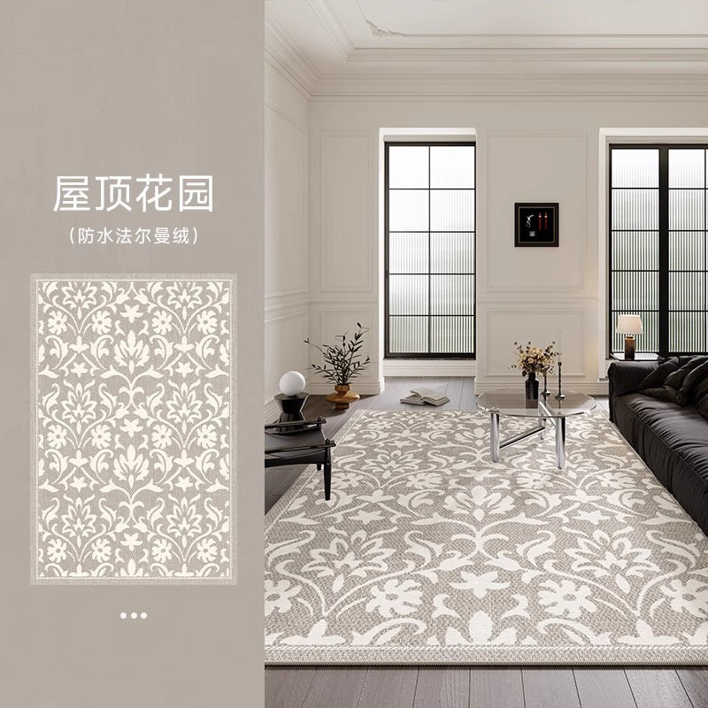 Carpet living room bedroom accessible luxurynew arrival bedside no-wash and wipeable room classy sense no-maintenance sofa waterproof floor mat