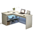 Computer desk desktop for home bedroom bookshelf all-in-one student study writing desk corner multifunctional office desk