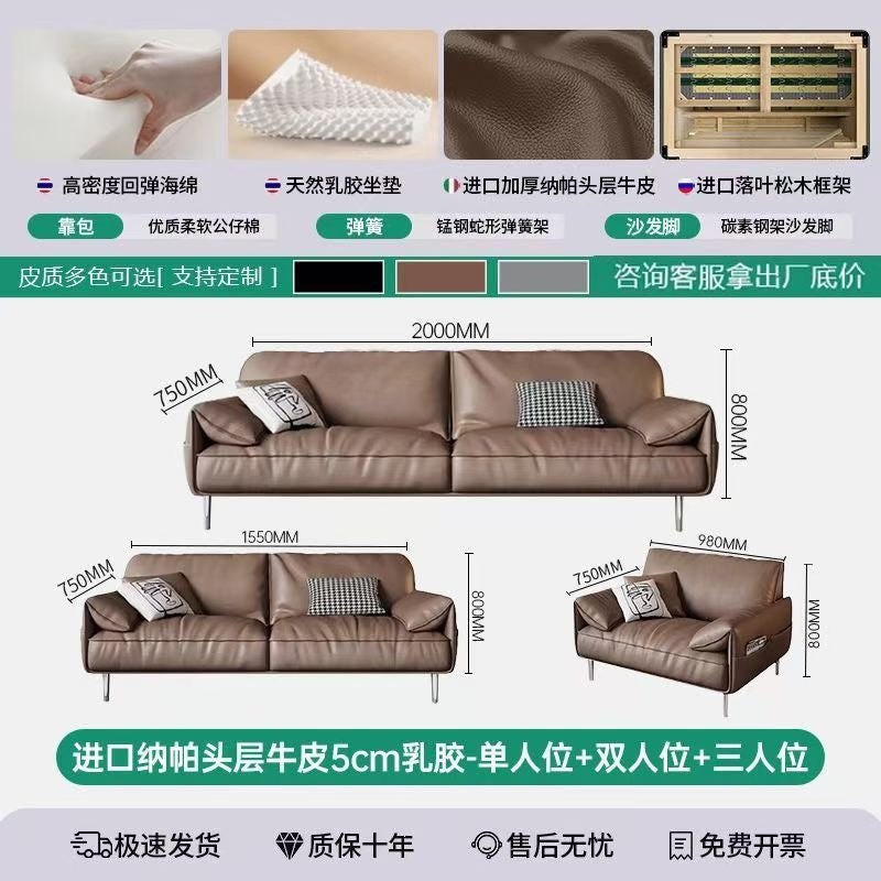 Office sofa casual business reception room reception area casual office sofa coffee table combination three seats